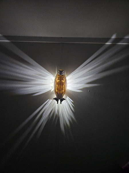 3D PRINTED WALL LIGHT - EAGLE
