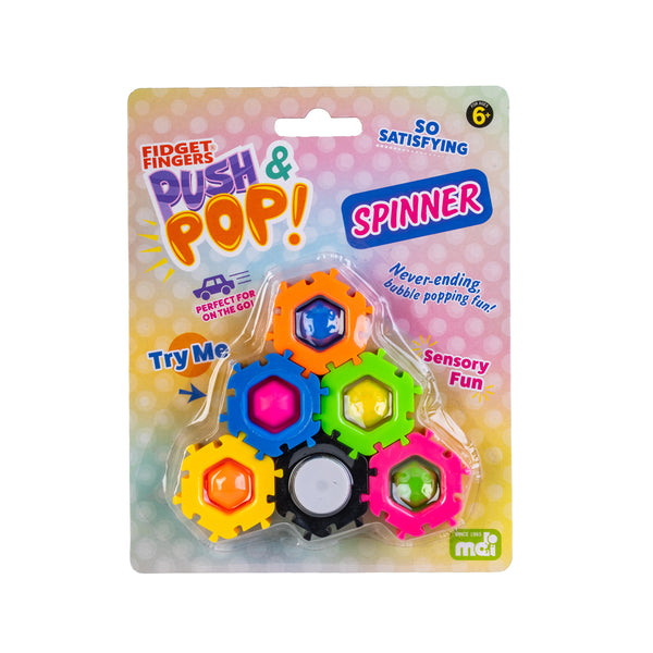 PUSH & POP RANGE SPINNER