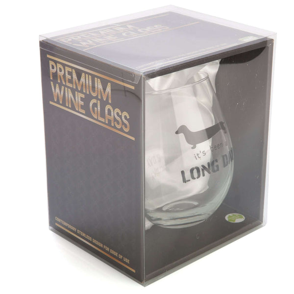 ITS BEEN A LONG DAY STEMLESS WINE GLASS