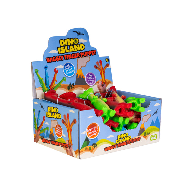 FIDGET TOY - DINO WIGGLY FINGER PUPPET