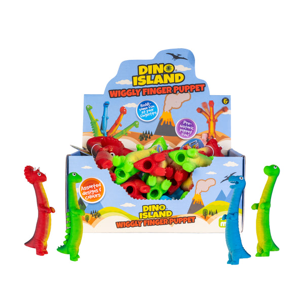 FIDGET TOY - DINO WIGGLY FINGER PUPPET