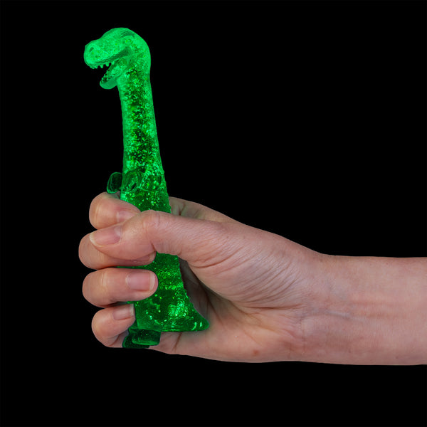 FIDGET TOY - GLOW IN THE DARK STETCHY DINO