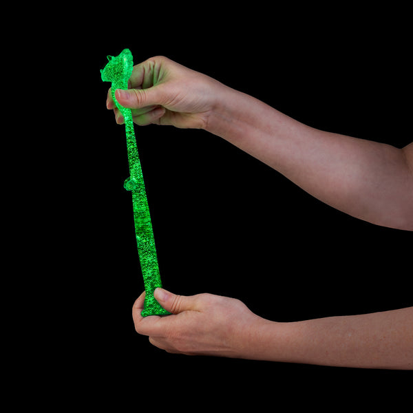 FIDGET TOY - GLOW IN THE DARK STETCHY DINO