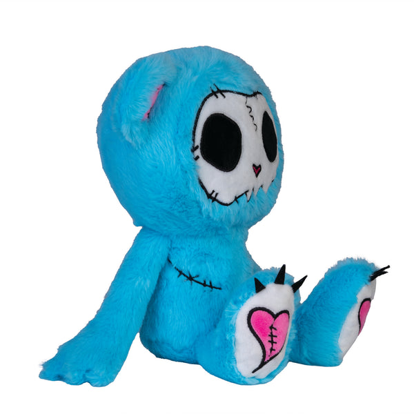 GUS FINKS GRIM THE STITCH BEAR GOOLI PLUSH - BLUE