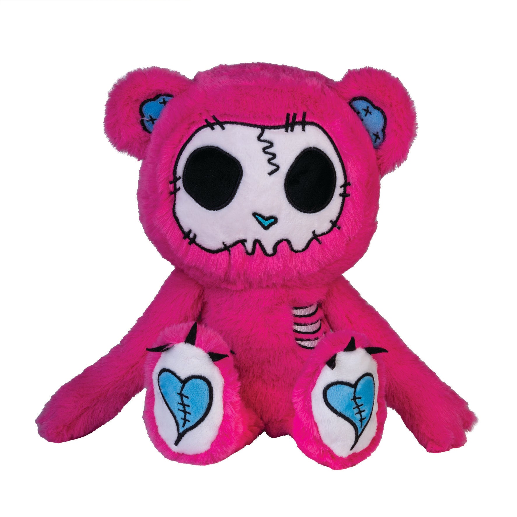 GUS FINKS GRIM THE STITCH BEAR GOOLI PLUSH -= PINK