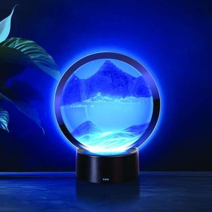 BLUE LED SAND ART