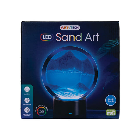 BLUE LED SAND ART