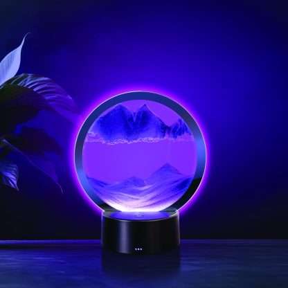PURPLE LED SAND ART