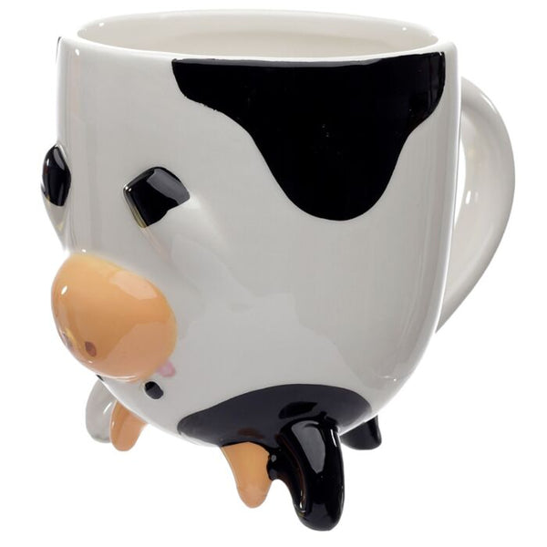 BRAMLEY BUNCH FARM COW UPSIDE DOWN MUG