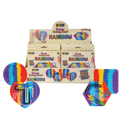 SENSORY ACTIVITY BOARD - RAINBOW