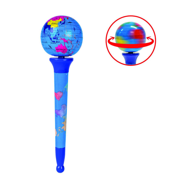 SPINNING GLOBE PEN  (SENSORY)